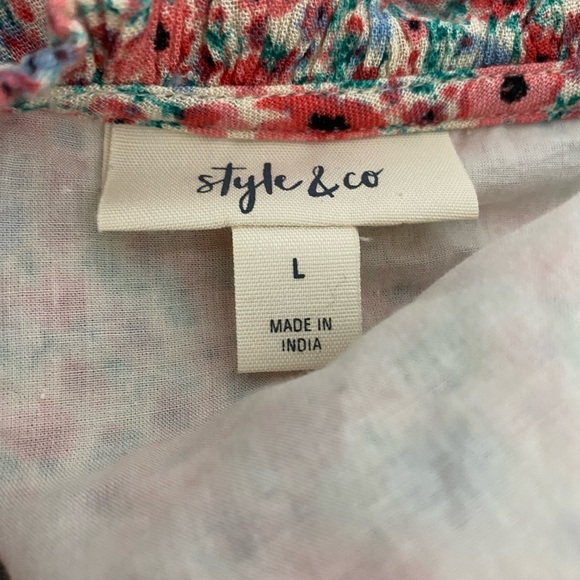 Style & Co. Boho Floral Dress - Picture 6 of 6